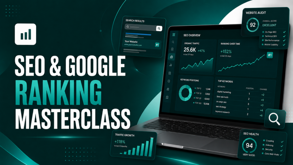 SEO & Google Ranking Masterclass