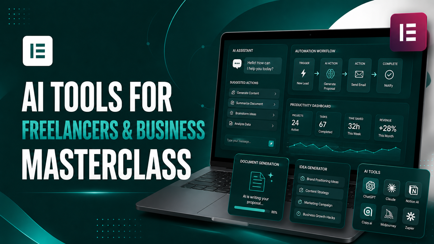 AI Tools for Freelancers & Business Masterclass