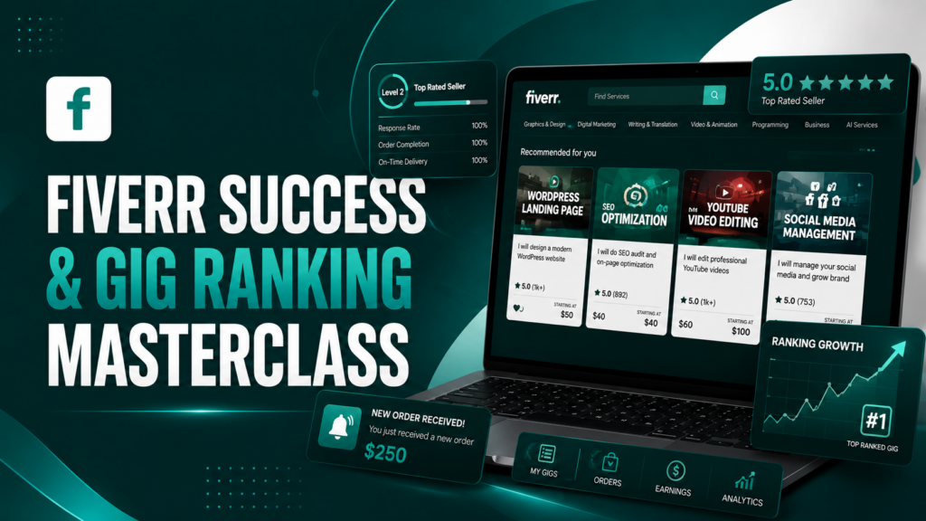 Fiverr Success & Gig Ranking Masterclass